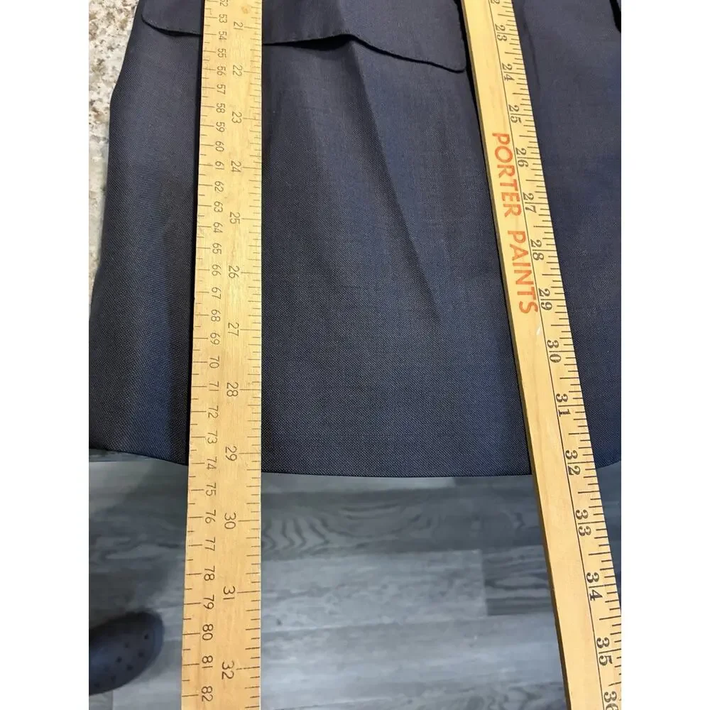 Suitsupply Blazer Mens 44 Navy Lazio Wool Super 110s VBC Fabric Italy P2778LAI